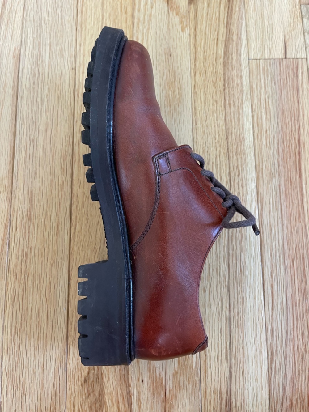 Polo by Ralph Lauren Women’s 6 1/2 Brown Leather Derby Oxfords